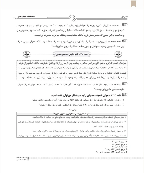 طلایی ایین دادرسی مدنی 1 - نمونه سوم - جزیره کتاب های الکترونیکی